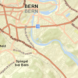 Bern Street Map