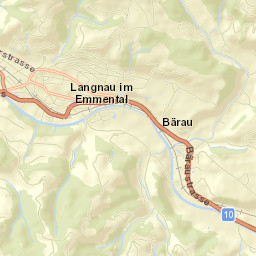 Langnau Street Map