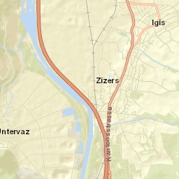 Zizers Street Map