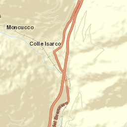 Colle Isarco Street Map