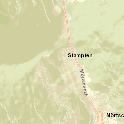Mörtschach Street Map
