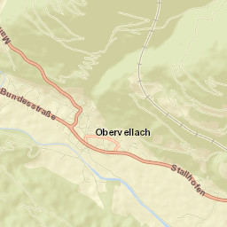 Obervellach Street Map