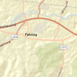 Fehring Street Map