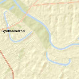 Gyomaendrőd Street Map