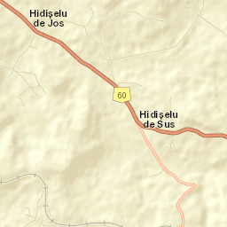 Comuna Hidişelu De Sus Street Map