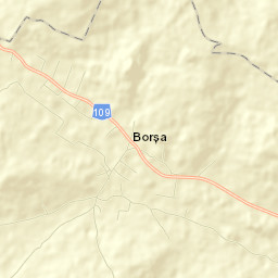 Comuna Borşa Street Map