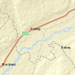 Morăreni Street Map