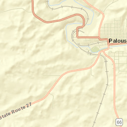 Palouse Street Map