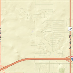 502 15th Street West, Praire Hills Mall, Dickinson Street Map