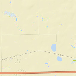 67 1/2 Avenue Southeast & Interstate 94 Moon Lake ND Street Map