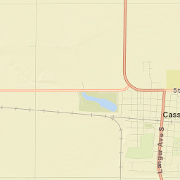 Casselton Street Map
