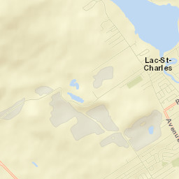 La Haute-Saint-Charles Street Map
