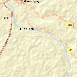 Le Grand-Pressigny Street Map