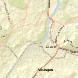 Bösingen Street Map