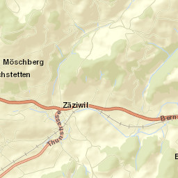 Zäziwil Street Map