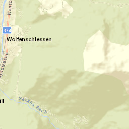 Wolfenschiessen Street Map