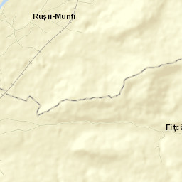 Comuna Rușii Munți Street Map