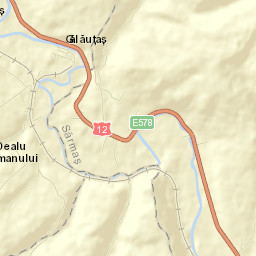 Gălăuţaş Street Map