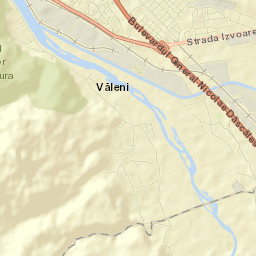 Văleni Street Map