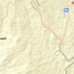 Comuna Pânceşti Street Map