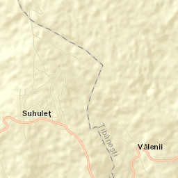 Suhuleț Street Map