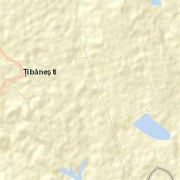 Comuna Ţibăneşti Street Map