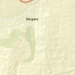 Sîngera Street Map