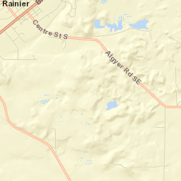 Rainier Street Map