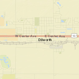 Dilworth Street Map