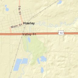 Hawley Street Map