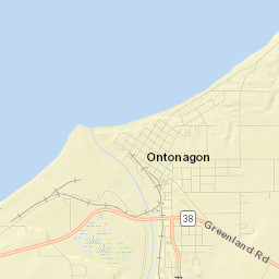 Ontonagon Street Map