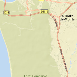 La Barre-de-Monts Street Map