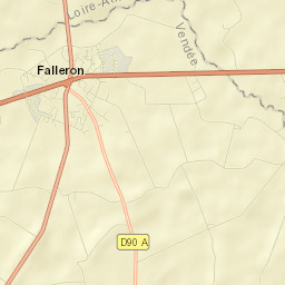 Falleron Street Map