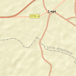 Legé Street Map