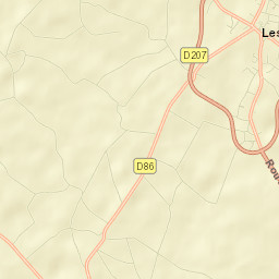 Les Brouzils Street Map