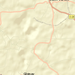 Saint-Varent Street Map