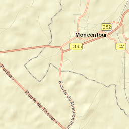 Moncontour Street Map