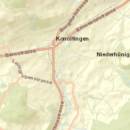 Konolfingen Street Map