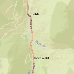 Flühli Street Map