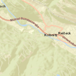 Reißeck Street Map