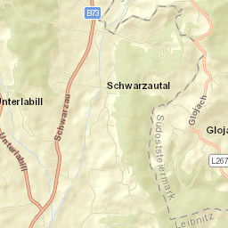 Schwarzau im Schwarzautal Street Map