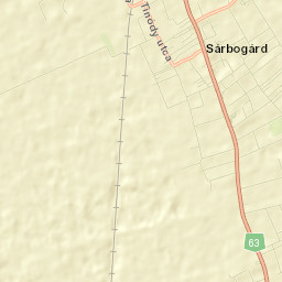 Sárbogárd Street Map