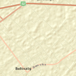 Kecskeméti Járás Street Map