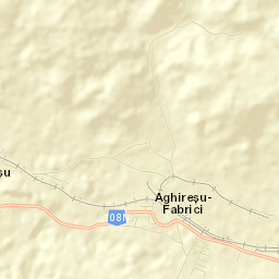 Comuna Aghireşu Street Map