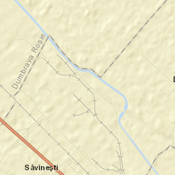 Comuna Săvineşti Street Map