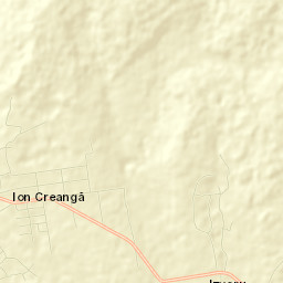 Comuna Ion Creangă Street Map