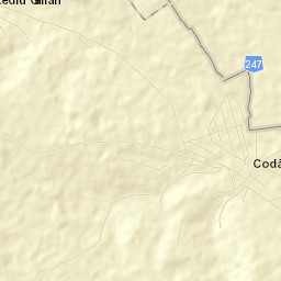 Comuna Codăeşti Street Map