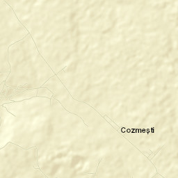Comuna Cozmeşti Street Map