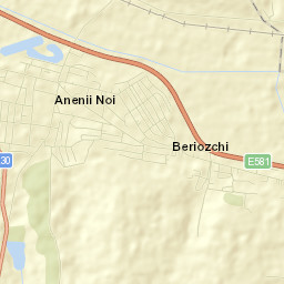 Anenii Noi Street Map
