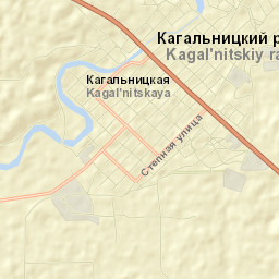 Kagal’nitskaya Street Map